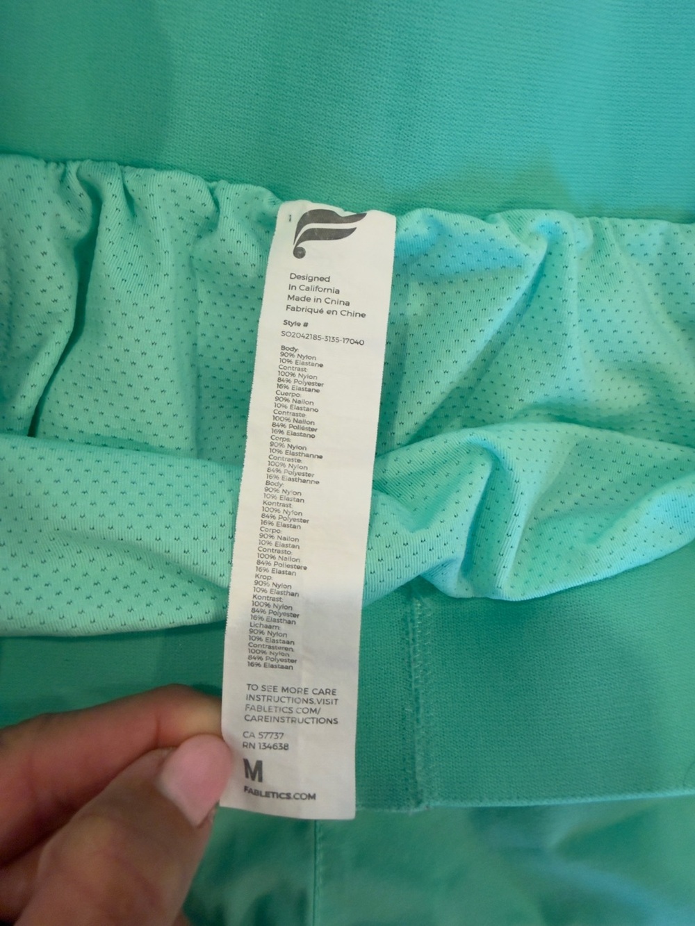 Fabletics Mika Run Short - Picture 2 of 5
